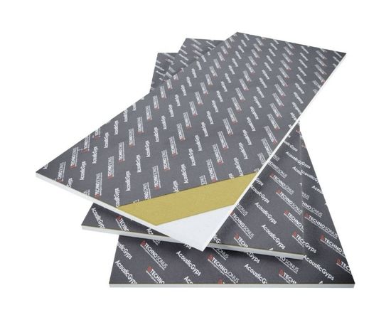 Панель АкустикГипс M1 (1.2x0.59 м; 17 мм; 0.708 кв.м.) ТехноСонус 1300300009 