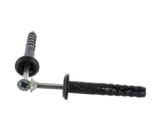 Распорные дюбель-гвозди Профикреп гриб, пакет, 6,0х40 6 шт 113344 