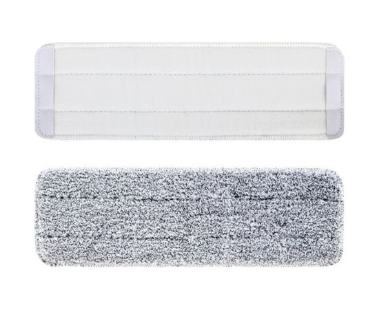 Швабра с отжимом и двухкамерным ведром ЛАЙМА LAIMA COMPACT MOP 3 насадки из микрофибры, 7 литров 607389 – изображение 11