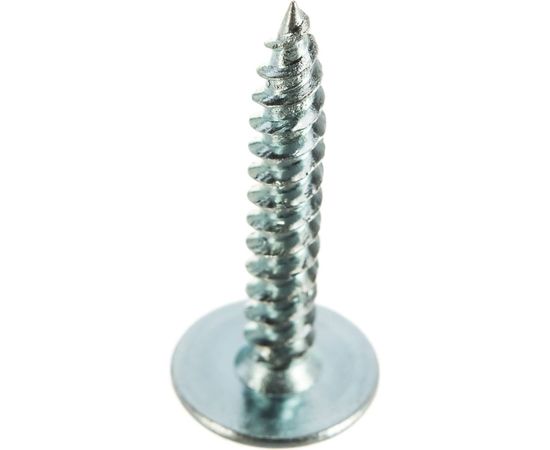 Саморез для металла с прессшайбой ЦКИ 4.2х25 остроконечный Ц ПРОФИ 48790 – изображение 2