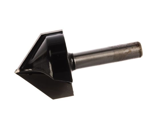 Фреза пазовая галтельная V-образная серия 1004 (32x32 мм; угол 90 град; хвостовик 8 мм) Росомаха 800405 – изображение 2