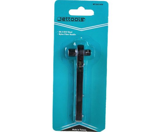 Двусторонняя мини трещотка для бит и головок 1/4 Jettools W7-24-2-1414 – изображение 2