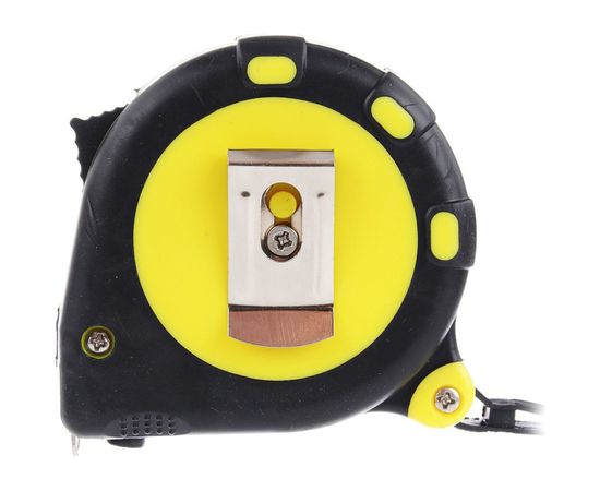 Рулетка ЕРМАК 3 фиксатора, двукомпонентный корпус, 5м х 19мм 658-125 – изображение 2