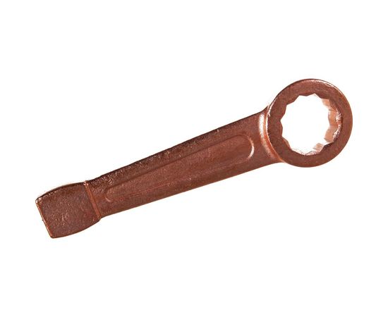 Ударный кольцевой ключ ТУ ст.40Х омедненный КЗСМИ КГКУ-32 51815257 – изображение 3