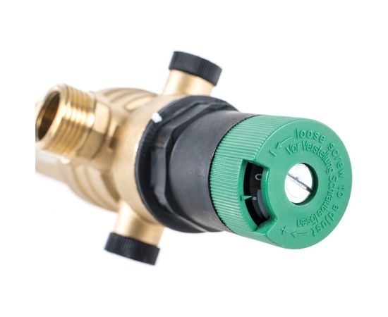 Фильтр 1/2, для горячей воды, с регулятором давления, d52.5 Гейзер Бастион 7508155201 32682 – изображение 3