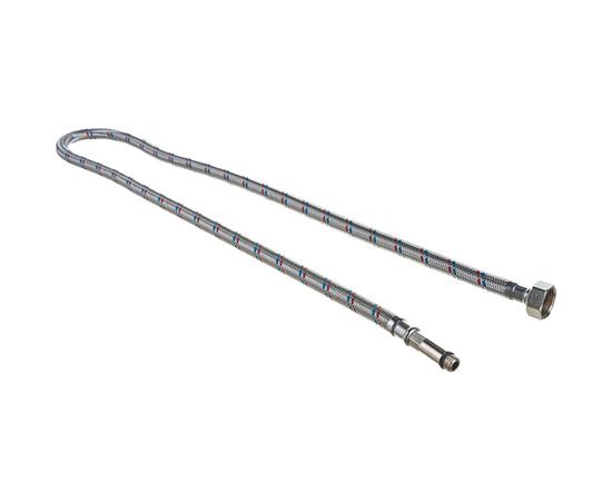 Подводка гибкая (1 м; 1/2; гайка-штуцер) для воды к смесителям Зубр 51003-100 – изображение 3