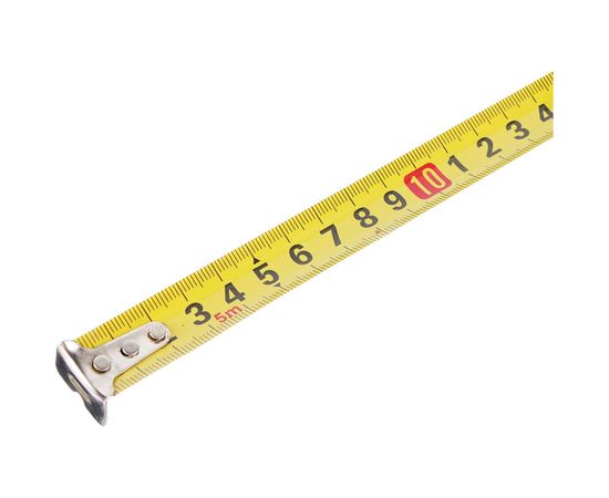 Рулетка ЕРМАК 3 фиксатора, двукомпонентный корпус, 5м х 19мм 658-125 – изображение 3