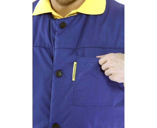 Утепленный жилет СОЮЗСПЕЦОДЕЖДА Эксперт, василек, р. 48-50 480012402014 – изображение 4