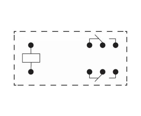 Промежуточное реле РЕЛЕОН 2 перекидных контакта 5А 12В DC RP252901200 – изображение 4