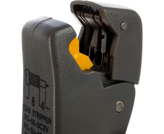 Вращающийся универсальный нож для зачистки коаксиальных кабелей ProsKit 6PK-322 С00035843 – изображение 4