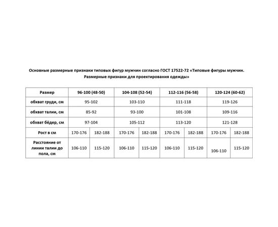 Костюм Спрут Стандарт-2 размер 52-54 (104-108), рост 182-188 99521 – изображение 5