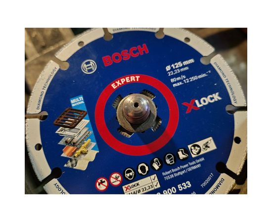 Диск алмазный по металлу X-LOCK (125х22 мм) Bosch 2608900533 – изображение 5