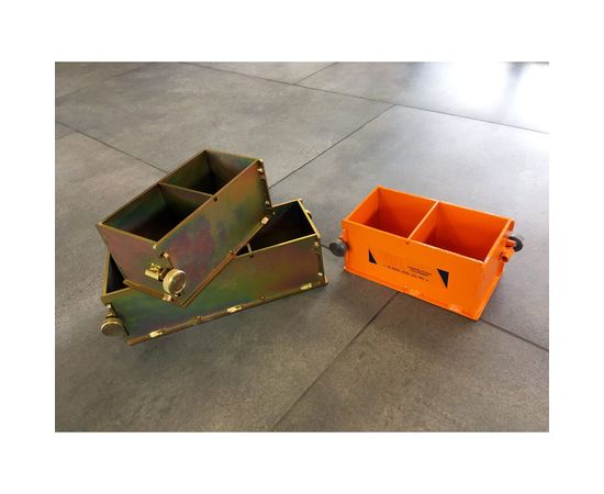 Кубическая форма TeaM 2ФК-100/4, оцинкованная, двухгнездовая 2ФК1004Ц – изображение 5