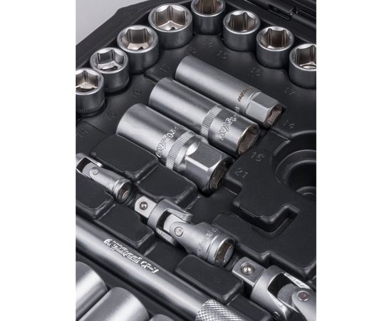 Набор инструмента AV STEEL 144 предмета 1/4"",3/8"",1/2"" профессиональный AV-011144 – изображение 6