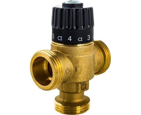 Термостатический смесительный клапан STOUT 1 НР, 30-65°С, KV 2.3 SVM-0125-236525 – изображение 7