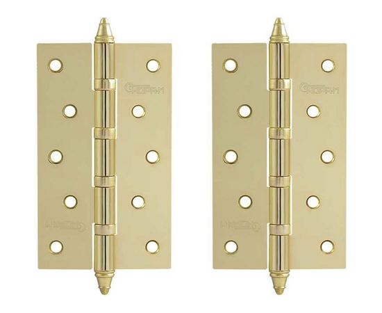 Универсальная петля НОРА-М 5""-4ВВ CHP PB латун.покр. 125х75х2,5 №2 10061 