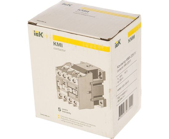 Контактор IEK КМИ-22511 25А 220В ИЭК KKM21-025-230-01 