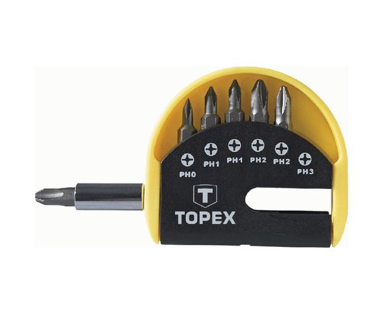 Набор насадок с держателем (7 шт.) TOPEX 39D350 