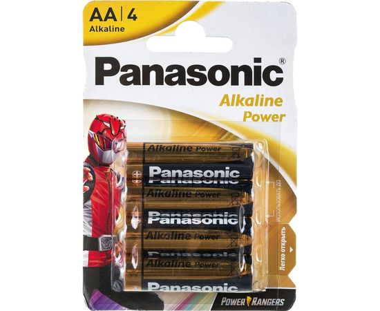 Элементы питания Panasonic LR6 Alkaline Power BL4 PR УТ-00000517 