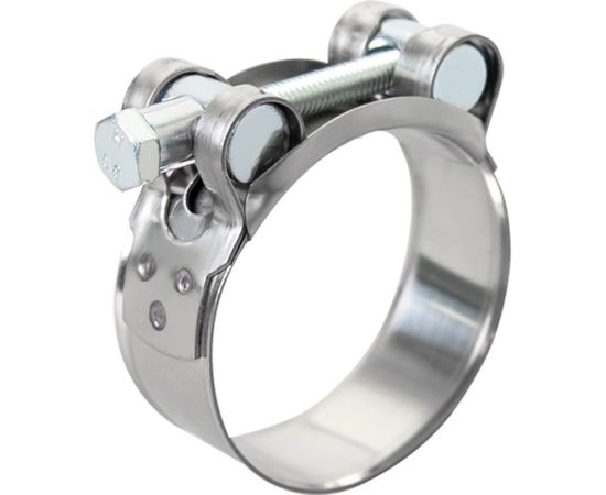 Силовой хомут из нержавеющей стали KRAFT W2, 52-55 мм, уп. 5 шт. KT 880523 