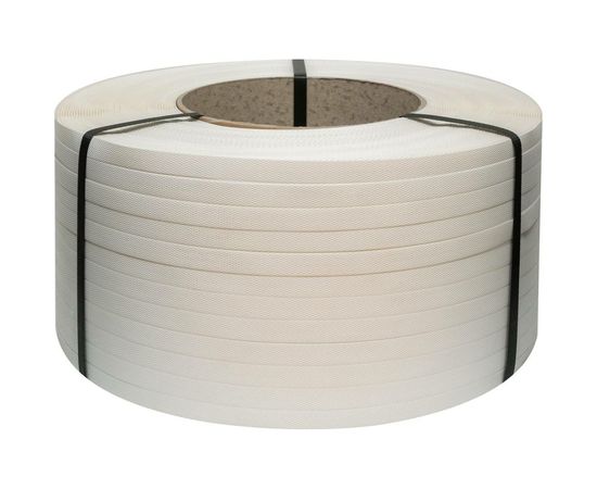 Лента ПП 15х0,8х2км 175кгс белый, М/ПА ЛЕНТАРОСТ PP-00042 
