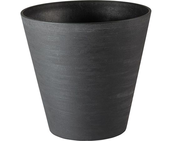 Горшок Teraplast RE-POT Hoop Round Self Watering диам. 20 см, высота 19 см, черный 33703020238 