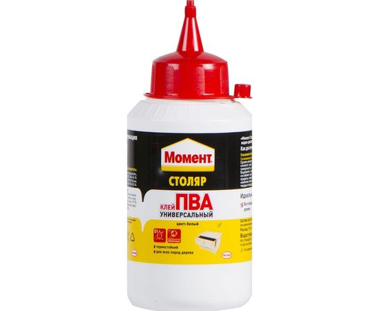 Универсальный клей Момент Столяр ПВА 250 г 1960505 Б0022999 