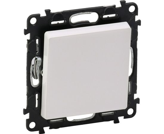 Переключатель Legrand Valena Life 10АХ 250 В с лицевой панелью безвинтовые зажимы белый Leg 752406 