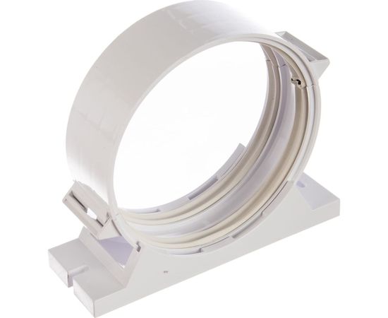 Держатель-соединитель пластик с уплотнителем 100 мм ERA 10ДСКП 