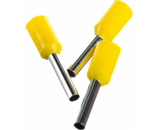 Наконечник-гильза ЭРА NO-570-07 с изолированным фланцем Е1008 1мм2 Б0041450 