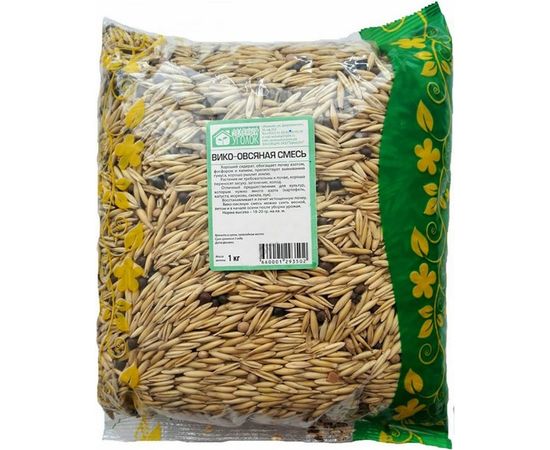 Семена Зеленый уголок вико-овсяная смесь 30/70, 1кг 4660001293502 