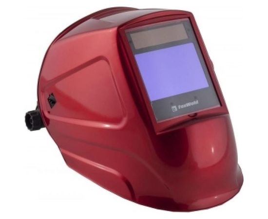 Маска сварщика FOXWELD GEFEST красная, ф-р 9500V 5293 – изображение 11