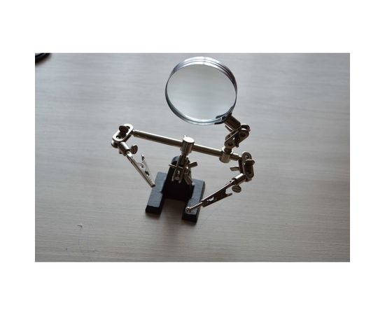 Держатель третья рука с лупой х2.5 HT-390 (ZD-10R) REXANT 12-0251-4 – изображение 11