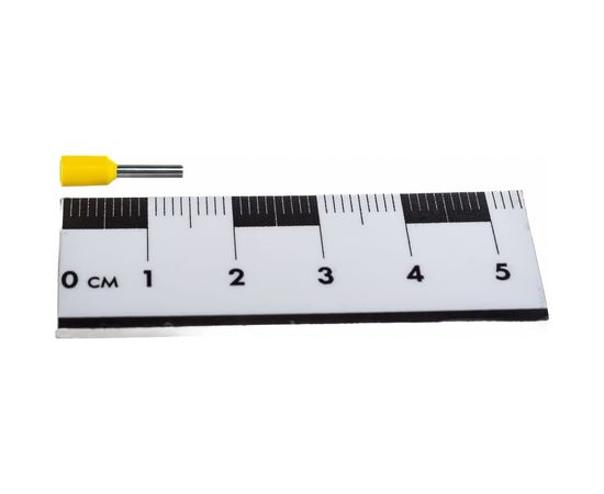 Наконечник-гильза ЭРА NO-570-07 с изолированным фланцем Е1008 1мм2 Б0041450 – изображение 2