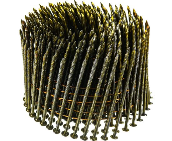 Гвозди барабанные (5000 шт; 2.87x83 мм; кольцевая накатка) для N90C FUBAG 140184 – изображение 2