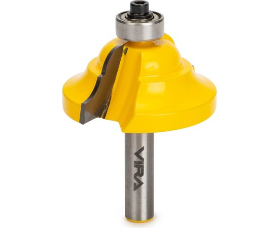 Фреза кромочная калевочная (42.8х19 мм; R6.4 мм; подшипник 12.7 мм) VIRA 553377 – изображение 2