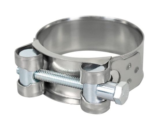 Силовой хомут из нержавеющей стали KRAFT W2, 52-55 мм, уп. 5 шт. KT 880523 – изображение 2