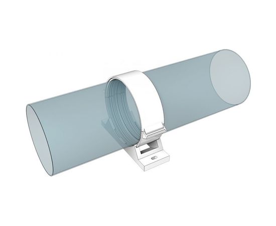 Держатель-соединитель пластик с уплотнителем 100 мм ERA 10ДСКП – изображение 2