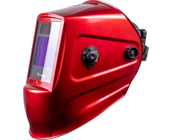 Маска сварщика FOXWELD GEFEST красная, ф-р 9500V 5293 – изображение 2