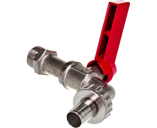 Водоразборный шаровой кран 1/2" Valtec VT.051.N.04 39128 – изображение 2