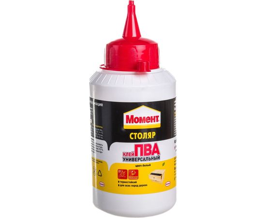 Универсальный клей Момент Столяр ПВА 250 г 1960505 Б0022999 – изображение 3