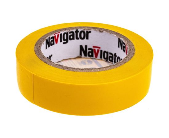 Изолента Navigator NIT-B15-10/Y желтая 71231 – изображение 3