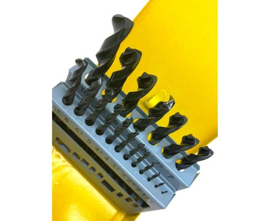 Набор сверл НС-19И (19 шт; 1-10 мм; шаг 0.5) Sekira 00-00009539 – изображение 3