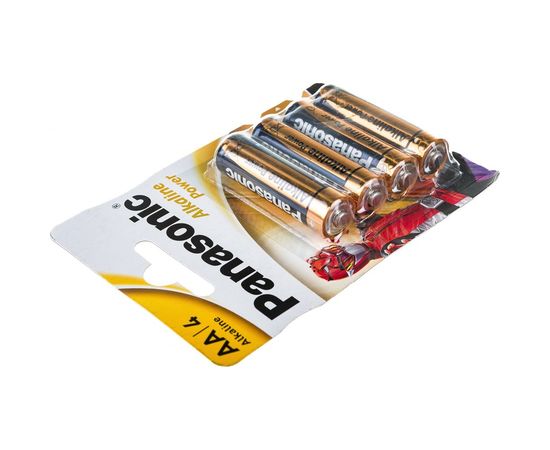 Элементы питания Panasonic LR6 Alkaline Power BL4 PR УТ-00000517 – изображение 3