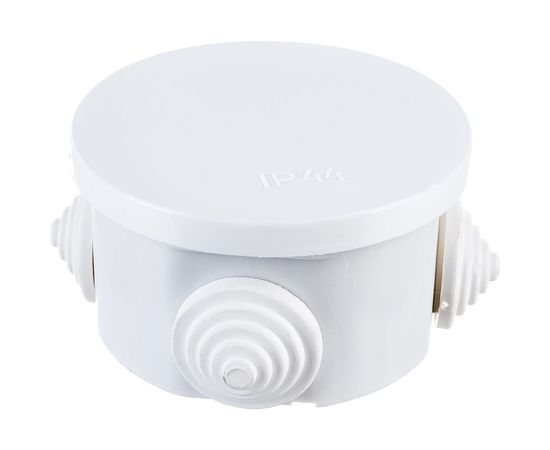 Коробка Bylectrica с клеммными колодками для открытой проводки IP44 диаметр 74, высота 43,5 мм, КМ-223 – изображение 3