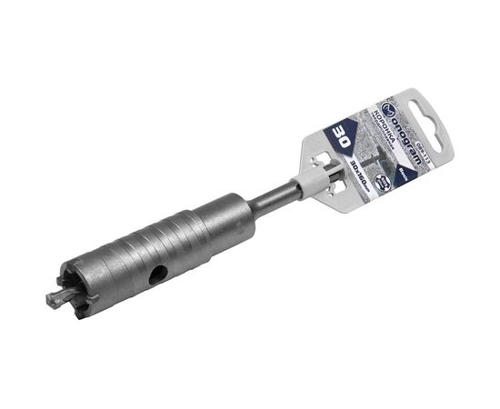 Коронка твердосплавная с адаптером по бетону Basis (30х50х160 мм; SDS-plus) Monogram 089-113 – изображение 3