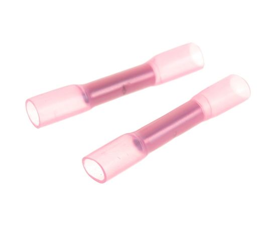 Соединительная гильза STEKKER изолированная термоусаживаемая, сечение 0,5-1,5мм2, 19A, розовый 32805 – изображение 4