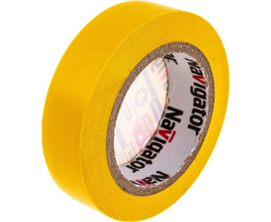 Изолента Navigator NIT-B15-10/Y желтая 71231 – изображение 4