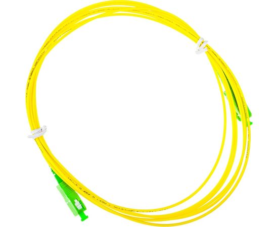Соединительный волоконно-оптический шнур NIKOMAX желтый, 3м NMF-PC1S2C2-SCA-SCA-003 – изображение 4
