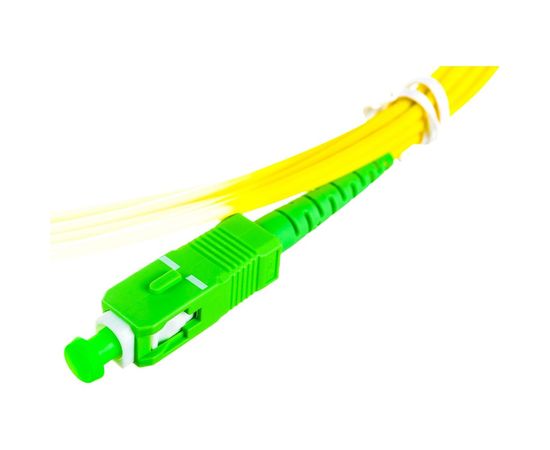 Соединительный волоконно-оптический шнур NIKOMAX желтый, 3м NMF-PC1S2C2-SCA-SCA-003 – изображение 5
